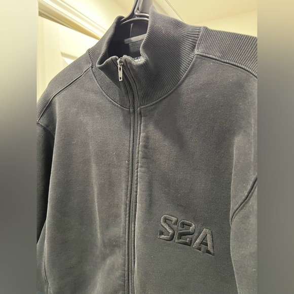 Surface 2 Air Zip Up Sweater Black S2A Surface To Air - Picture 5 of 12